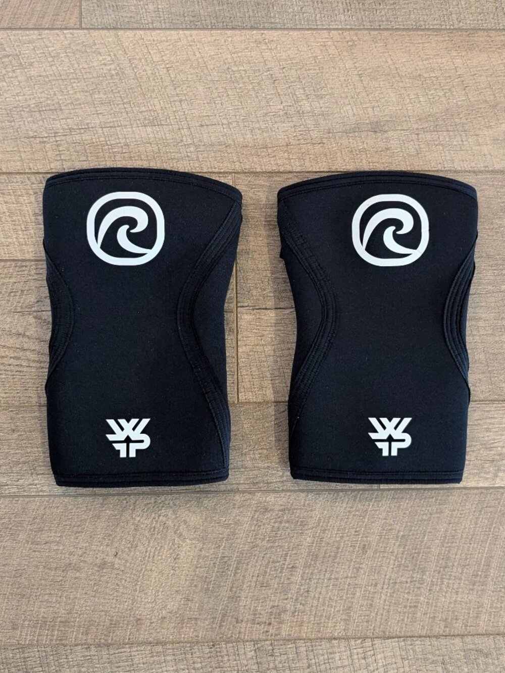 Rehband 5mm Knee Sleeves | Black Medium | WFP Edition